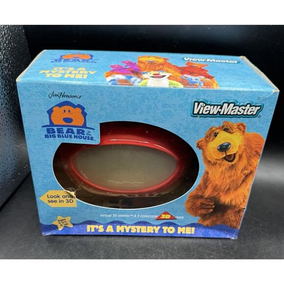New 1999 Vintage Disney Bear In The Big Blue House View Master 3D RARE! -D3 - Picture 1 of 7